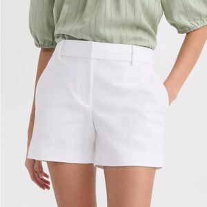 Loft The Riviera 4” White Shorts